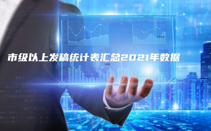 市级以上发稿统计表汇总2021年数据